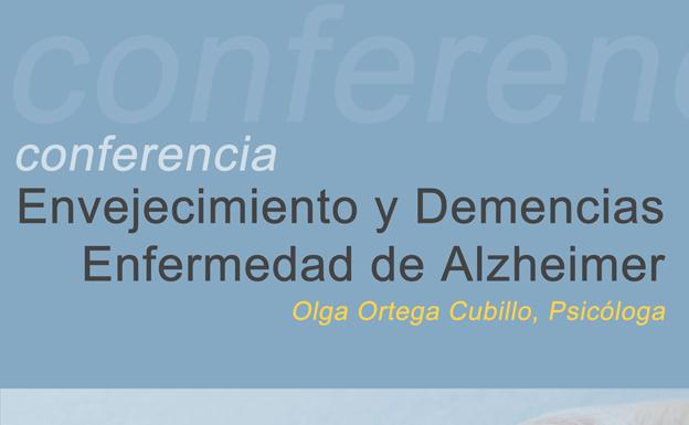 AFABUR organiza este jueves una conferencia sobre 'Envejecimiento y Demencias. Enfermedad de Alzheimer'