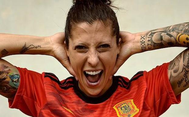 Jennifer Hermoso, mujer gol de España