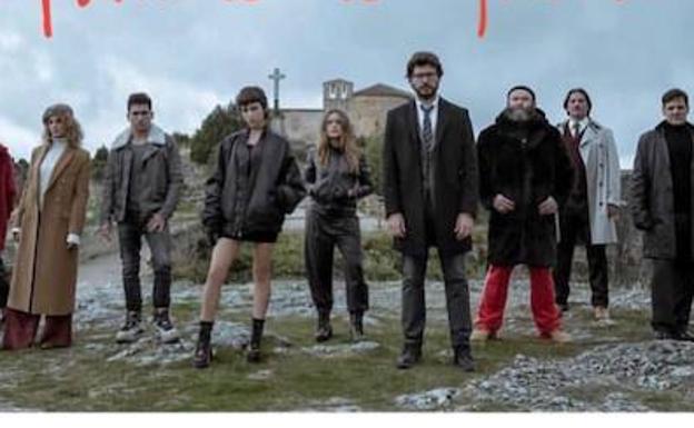 La tercera temporada de 'La casa de papel' proyectará al mundo la imagen de la segoviana ermita de San Frutos