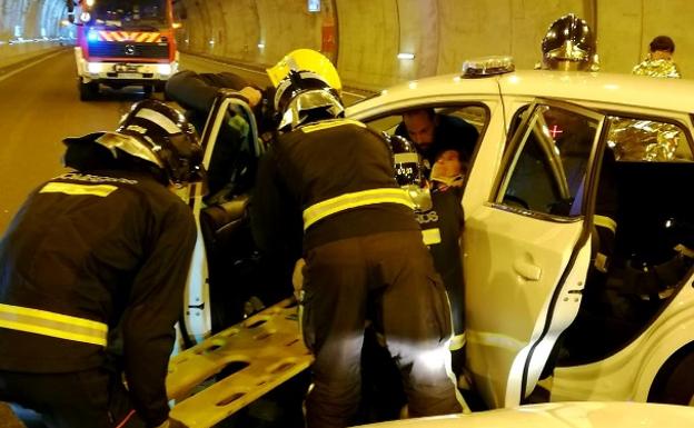 El túnel de Fuente Buena, escenario del primer simulacro para evaluar los protocolos en caso de emergencia