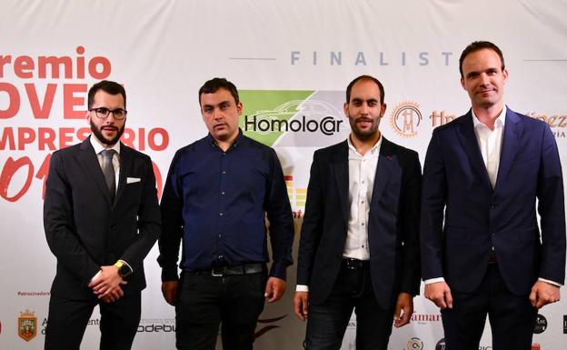 David Diez Basurto, de la empresa Homolocar, gana el Premio Joven Empresario Burgos 2019 