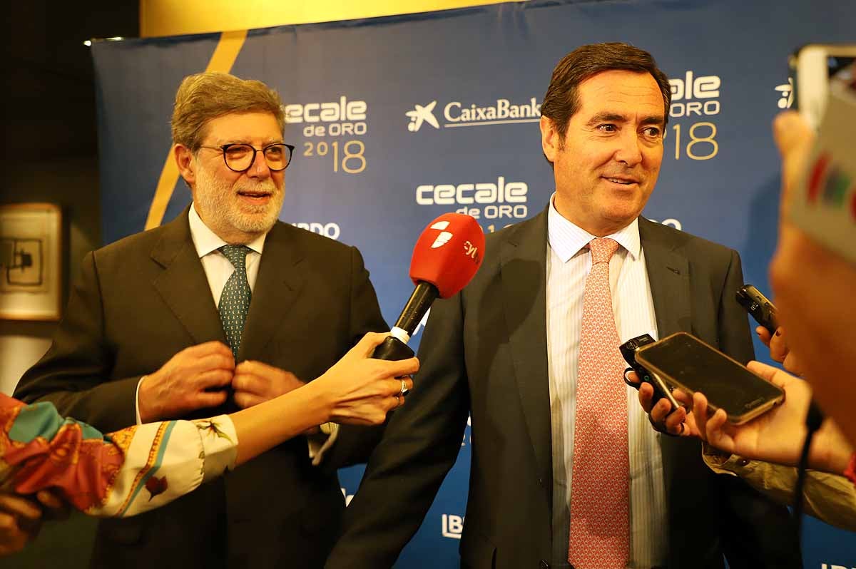 Entrega de los premios CECALE de Oro 2018 en Burgos