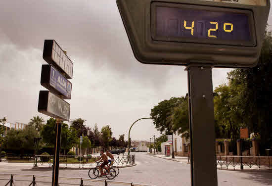 Las olas de calor son diez veces más frecuentes en España ahora que a principios del siglo XX