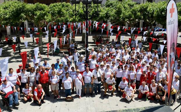 250 voluntarios de Cruz Roja se citan en Briviesca para celebrar el XIX Encuenetro Provincial de Voluntariado