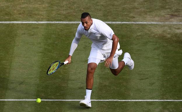 Multan con 8.000 dólares a Kyrgios por su actitud antideportiva