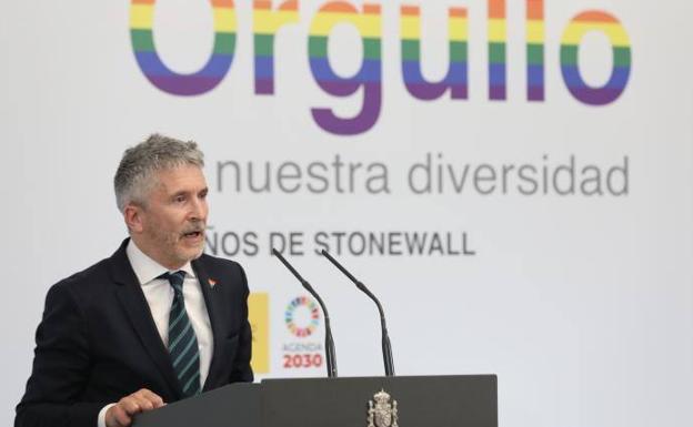 Marlaska defiende que el dispositivo policial del Orgullo fue «adecuado»