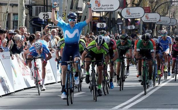 Una rotura de clavícula hace peligrar la participación de Carlos Barbero en la Vuelta a Burgos