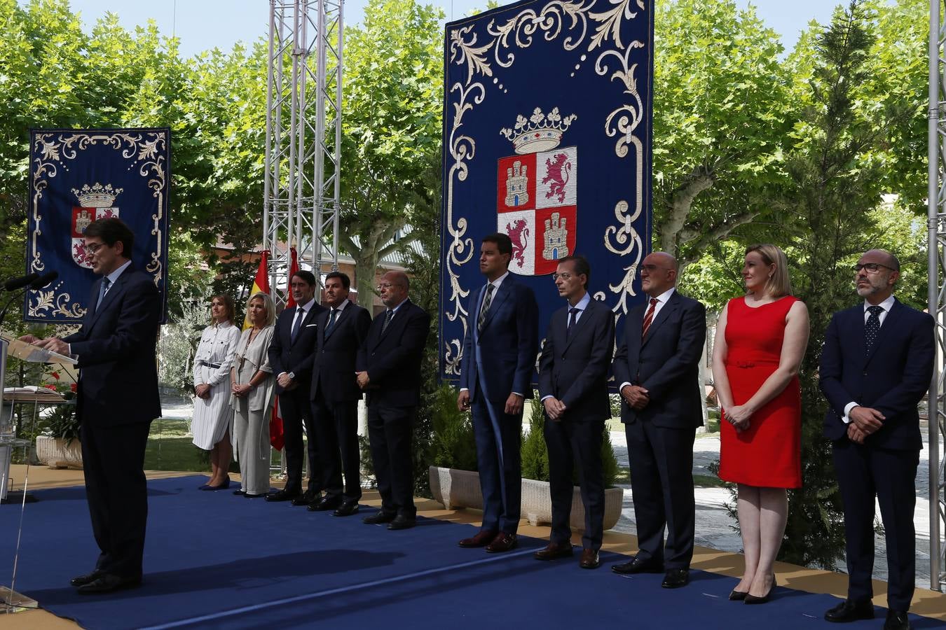 Toma de posesión de los nuevos consejeros en la Junta de Castilla y León (1/2)