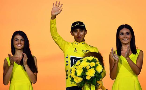 Egan Bernal: «¿Fiesta esta noche? Eso espero»