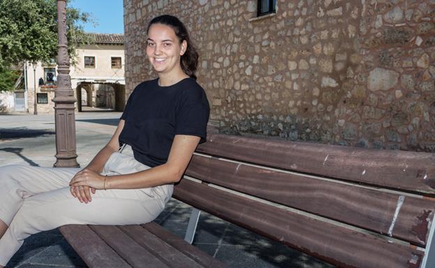 Ángela Ortega, la primera estudiante de la UBU que participa como voluntaria en el Cuerpo Europeo de Solidaridad