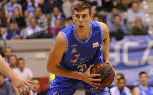 Vlatko Cancar finaliza su etapa en el San Pablo Burgos