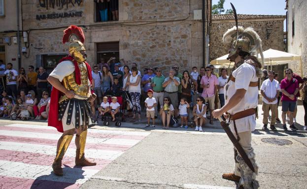 La localidad soriana de Garray revive su histórico enfrentamiento entre romanos y celtíberos