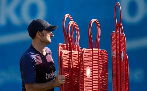 El Barça de Ernesto Valverde, un rompecabezas por encajar