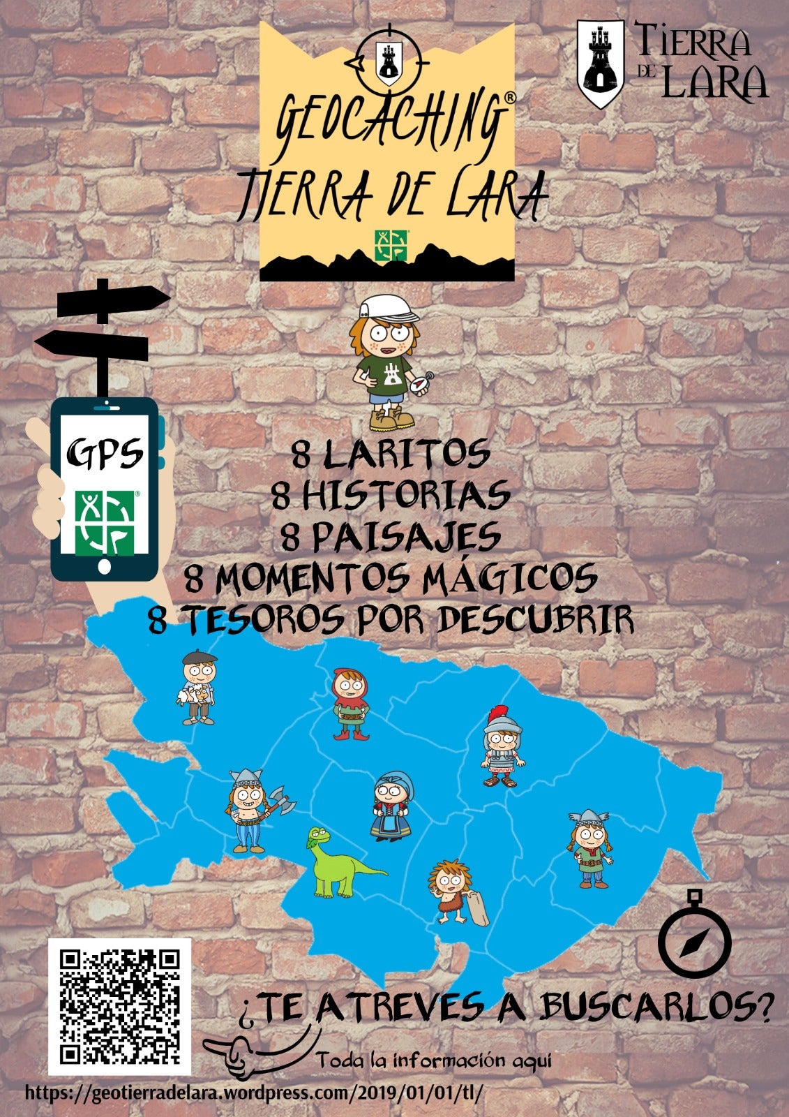 Un geocaching para descubrir ocho tesoros de la comarca de Tierra de Lara