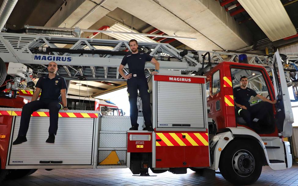 La gran familia de los bomberos de Burgos crece