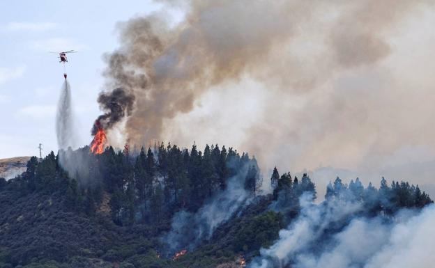 El Gobierno alerta de que las altas temperaturas podrían provocar más incendios forestales