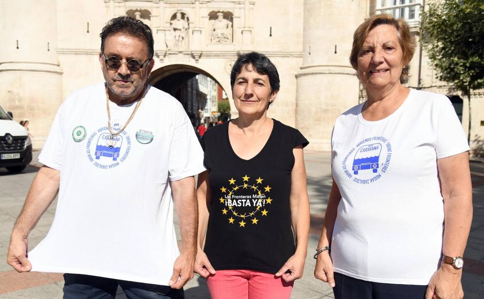 Una caravana para echar abajo las fronteras