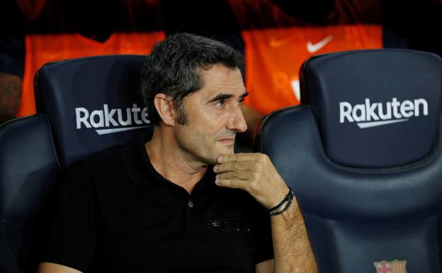 Ernesto Valverde: «Todos hemos estado bien, no solo Griezmann»