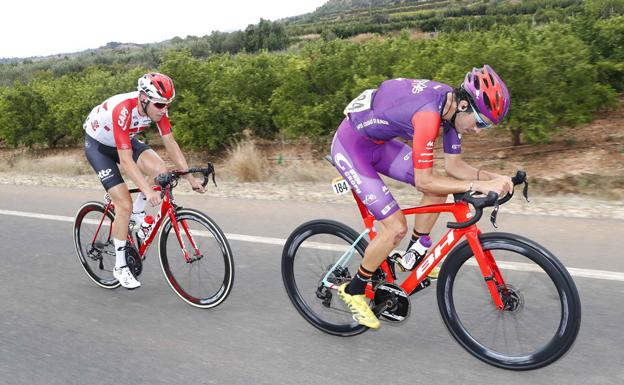 Jorge Cubero se mete en la fuga de la cuarta etapa de La Vuelta