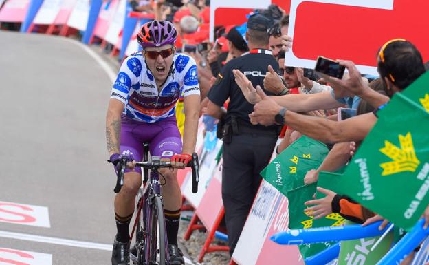 Ángel Madrazo hace historia para el Burgos BH en la Vuelta a España