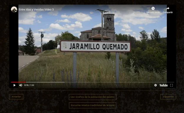 El pueblo burgalés de Jaramillo Quemado cuenta con su propio documental interactivo gracias a la curiosidad llegada desde Filipinas