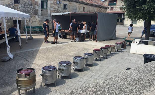 De una olla ferroviaria a una alubiada para 200 personas