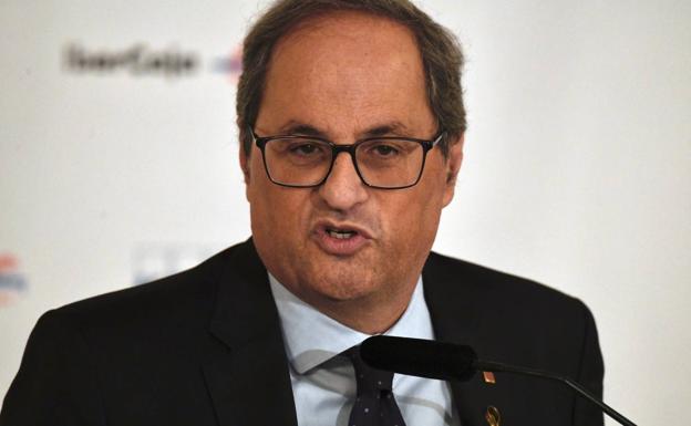 Torra recusa al magistrado que le juzgará por los lazos amarillos