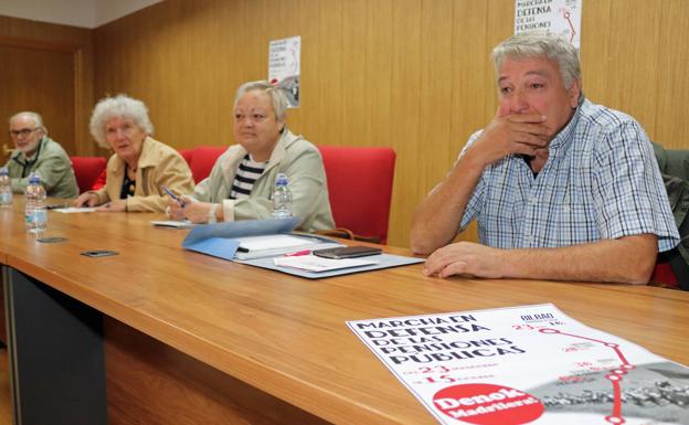 Burgos prepara su apoyo a los pensionistas 'andarines' que irán desde Bilbao a Madrid para exigir unas retribuciones dignas