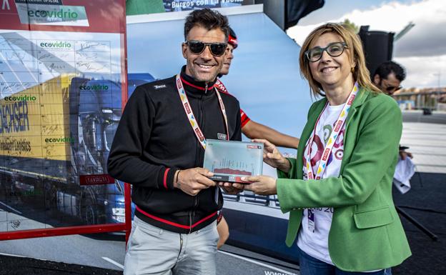 El ganador de la etapa 17 de 'La Vuelta 19' recibirá un trofeo de vidrio reciclado por los vecinos de Aranda de Duero