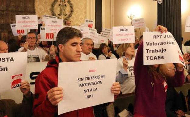 PP y Cs 'imponen' su relación de trabajadores de la Diputación sin el apoyo de empleados y socialistas