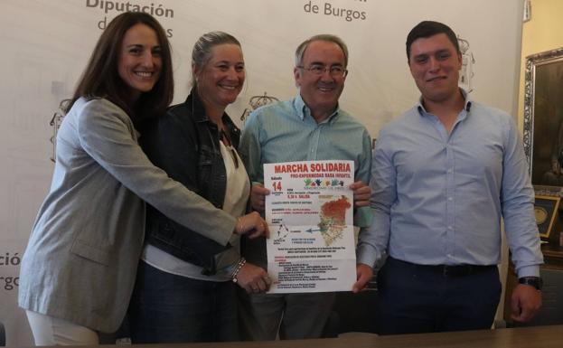 Marcha solidaria por el Síndrome de Fires desde Castrillo de Murcia este sábado