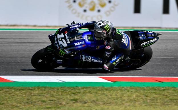 Viñales apuntala el dominio de Yamaha en Misano