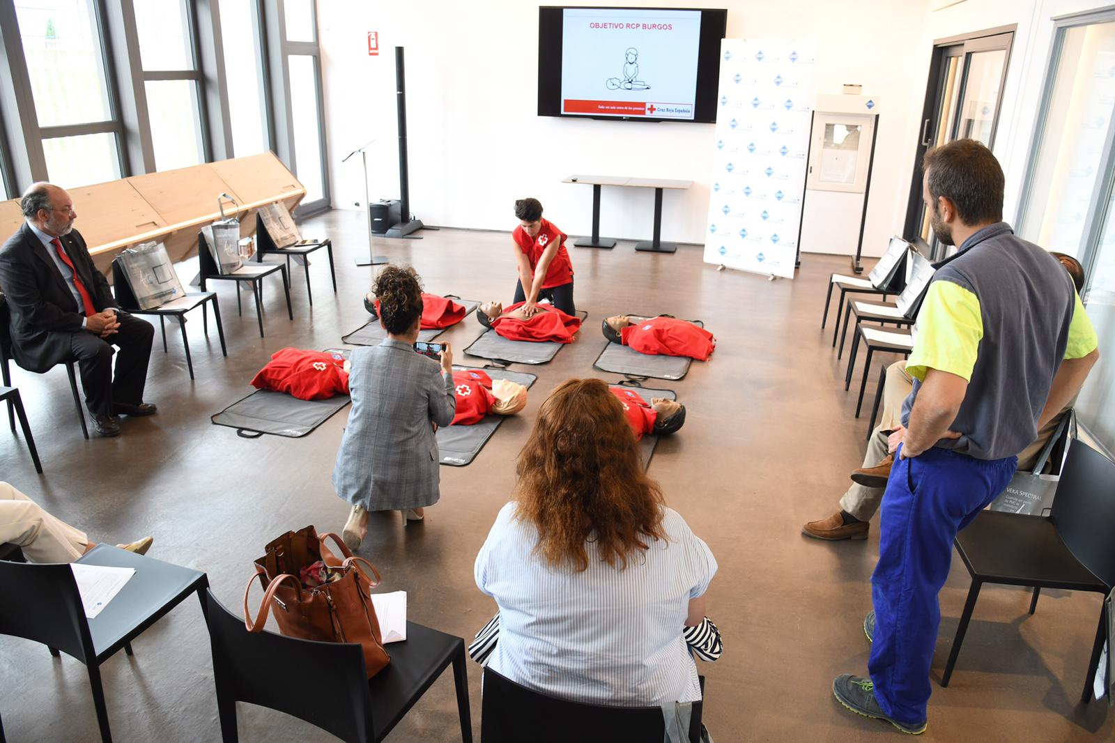 Objetivo RCP de Cruz Roja en Burgos