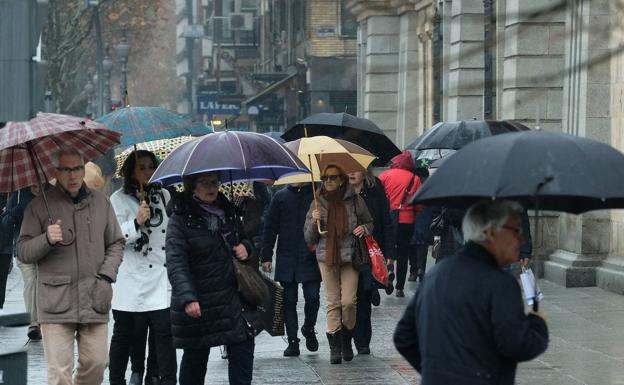 La Aemet mantiene la alerta amarilla por lluvias en Burgos, León y Palencia