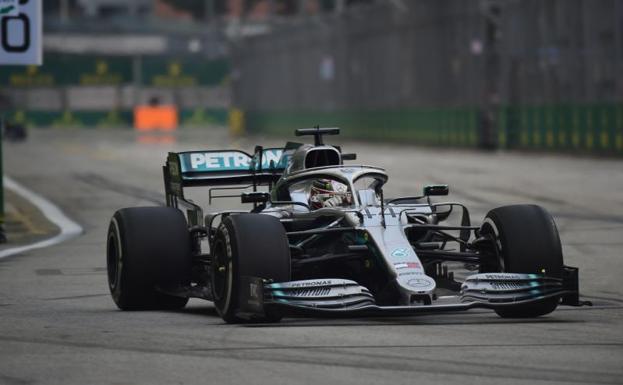 Hamilton empieza a poner orden