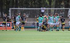 Los jugadores del Independiente celebran un ensayo./CC