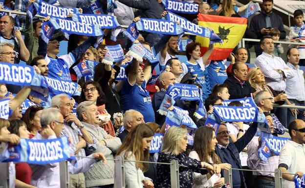 Los seguidores del San Pablo Burgos, fieles en la Basketball Champions League