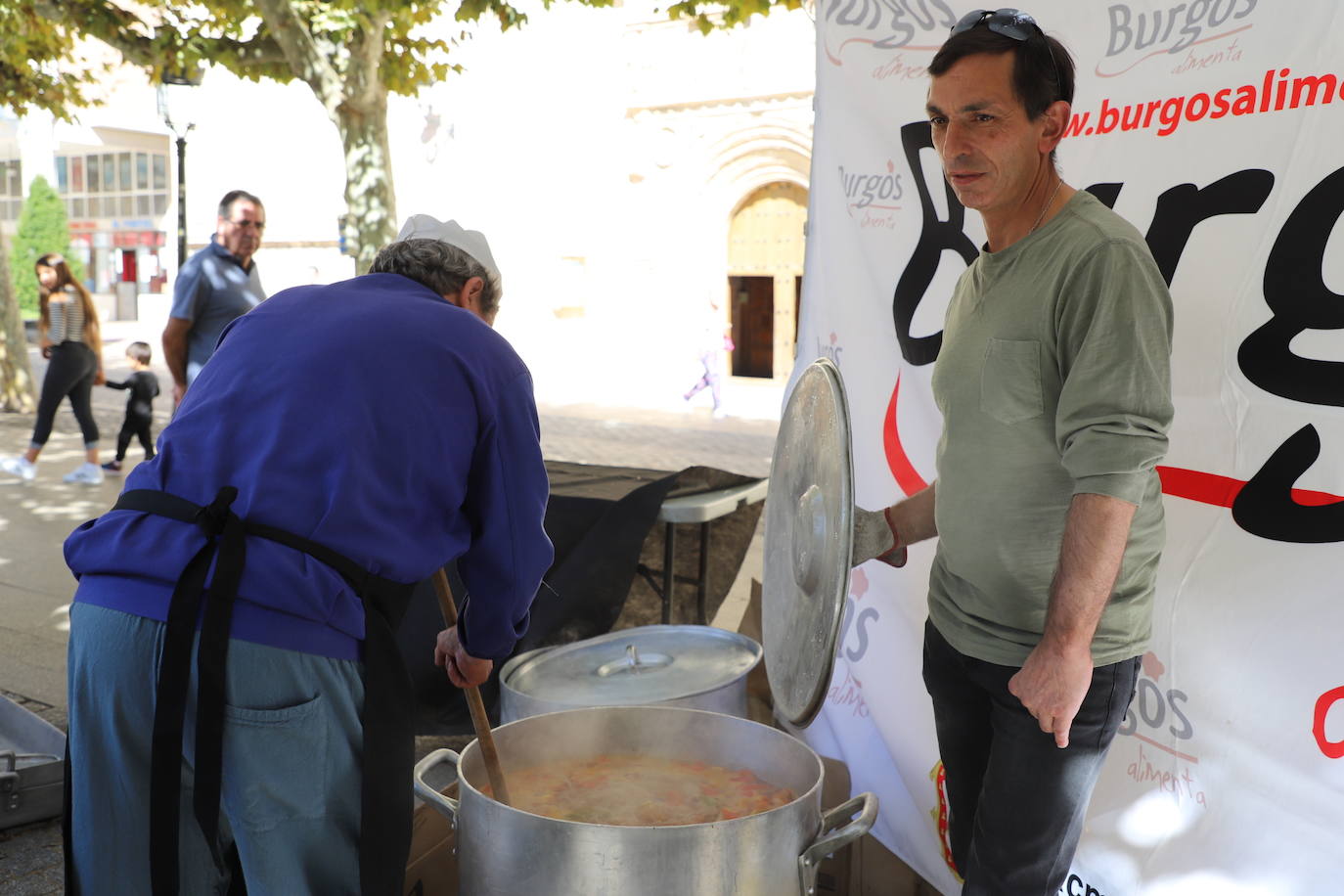 Imágenes del Mercado de Productores de Burgos Alimenta del Día de la Provincia, celebrado en Briviesca