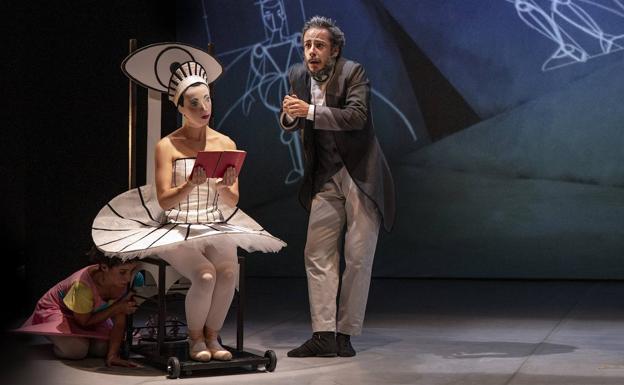 La niña de los ojos de porcelana llega a Burgos con una estética modernista en un espectáculo de teatro danza