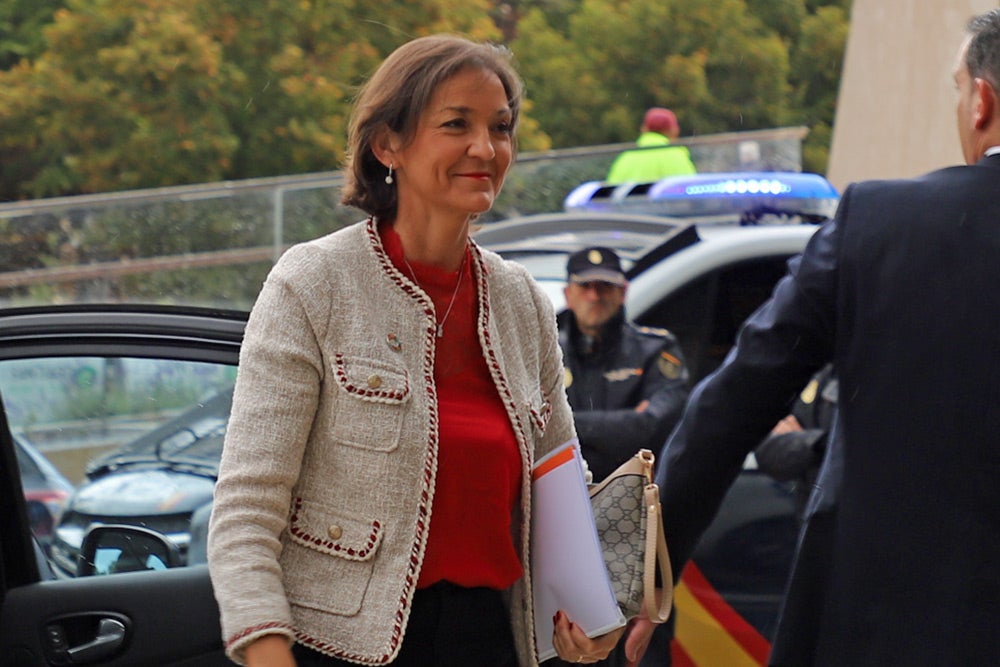 La ministra Reyes Maroto ha asistido a una jornada formativa de Campofrío en el Fórum Evolución