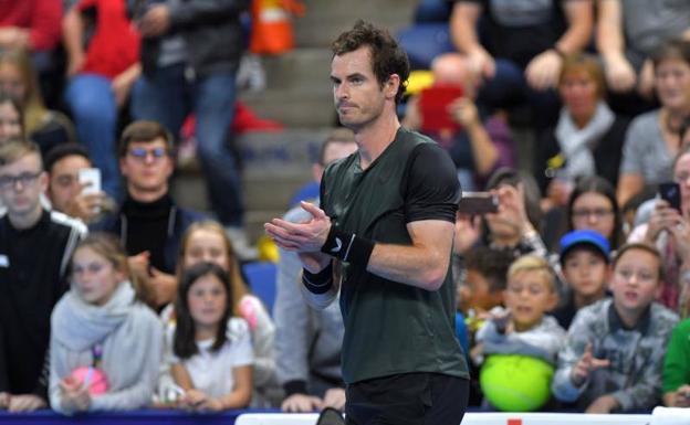 Murray se mete en la final de Amberes, la primera desde 2017