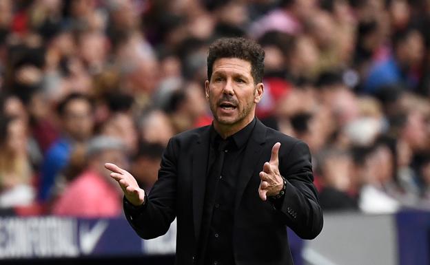 Simeone: «Enseguida buscamos culpables cuando esto es trabajar y trabajar»