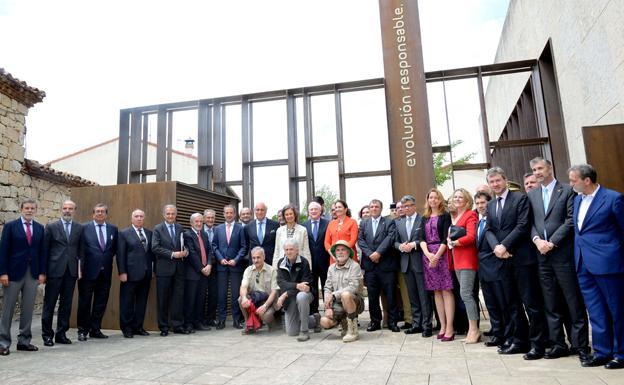 La Reina Sofía recibirá al Patronato de la Fundación Atapuerca en el Palacio de la Zarzuela el 24 de octubre