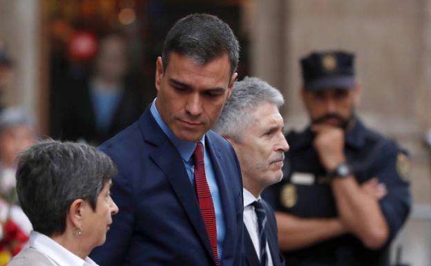 Sánchez elude a Torra en su viaje a Barcelona