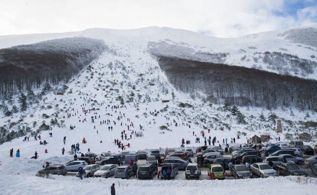 Pineda de la Sierra pasará otro invierno con la estación de esquí Valle de Sol cerrada