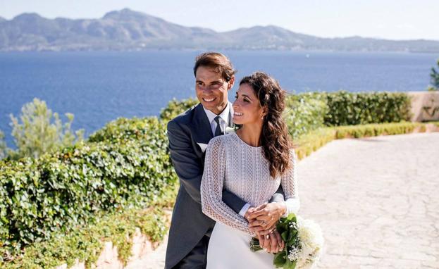 «Nos divertimos un montón», dice Rafa Nadal de su boda