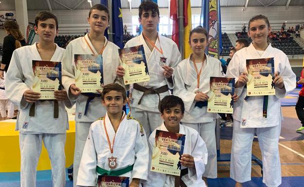 El burgalés Ángel del Val, subcampeón de la Súper Copa de España de Judo