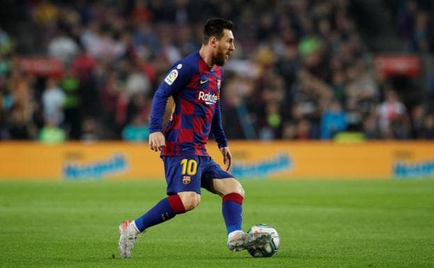 Messi fabrica una cómoda goleada al Valladolid