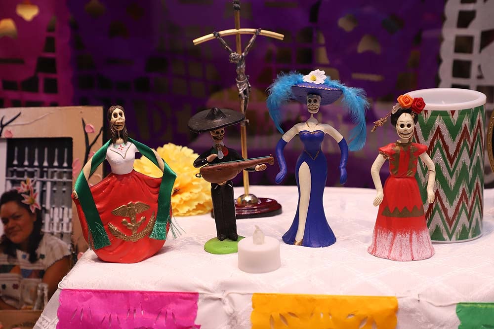 Altar mejicano del Día de Muertos