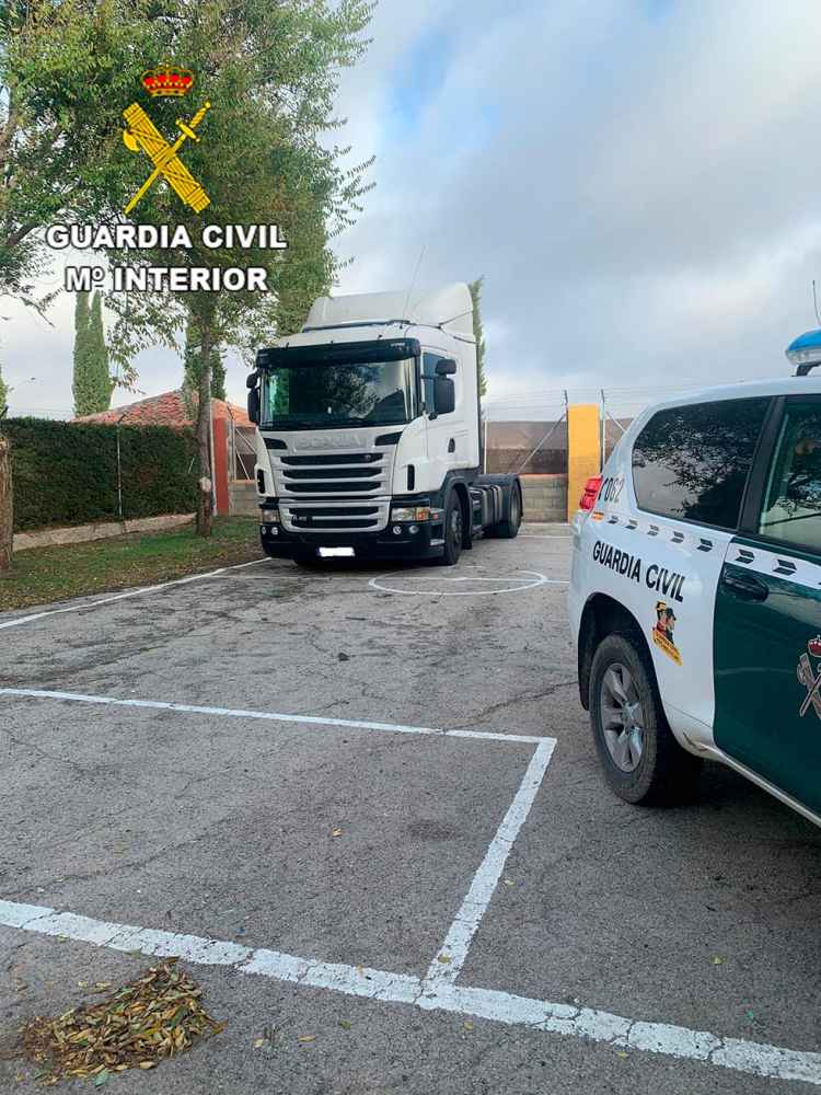 Detenidas tres personas por robar un camión en Miranda y darse a la fuga en un control en Soria